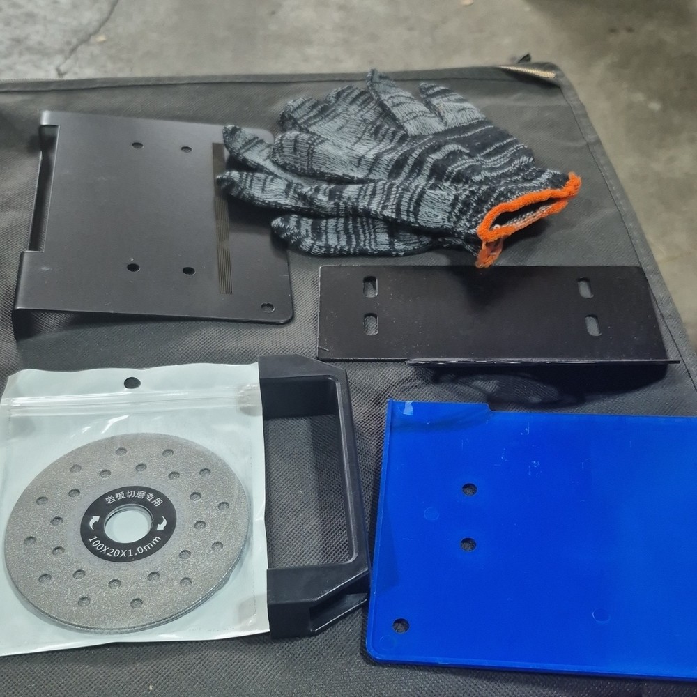 45 Degree Tile Chamfering Tool, Angle Grinder Stand for 45° Tile Cutting