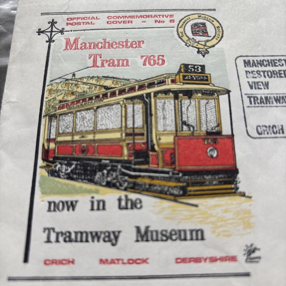 Manchester Tram Commemorative Envelope