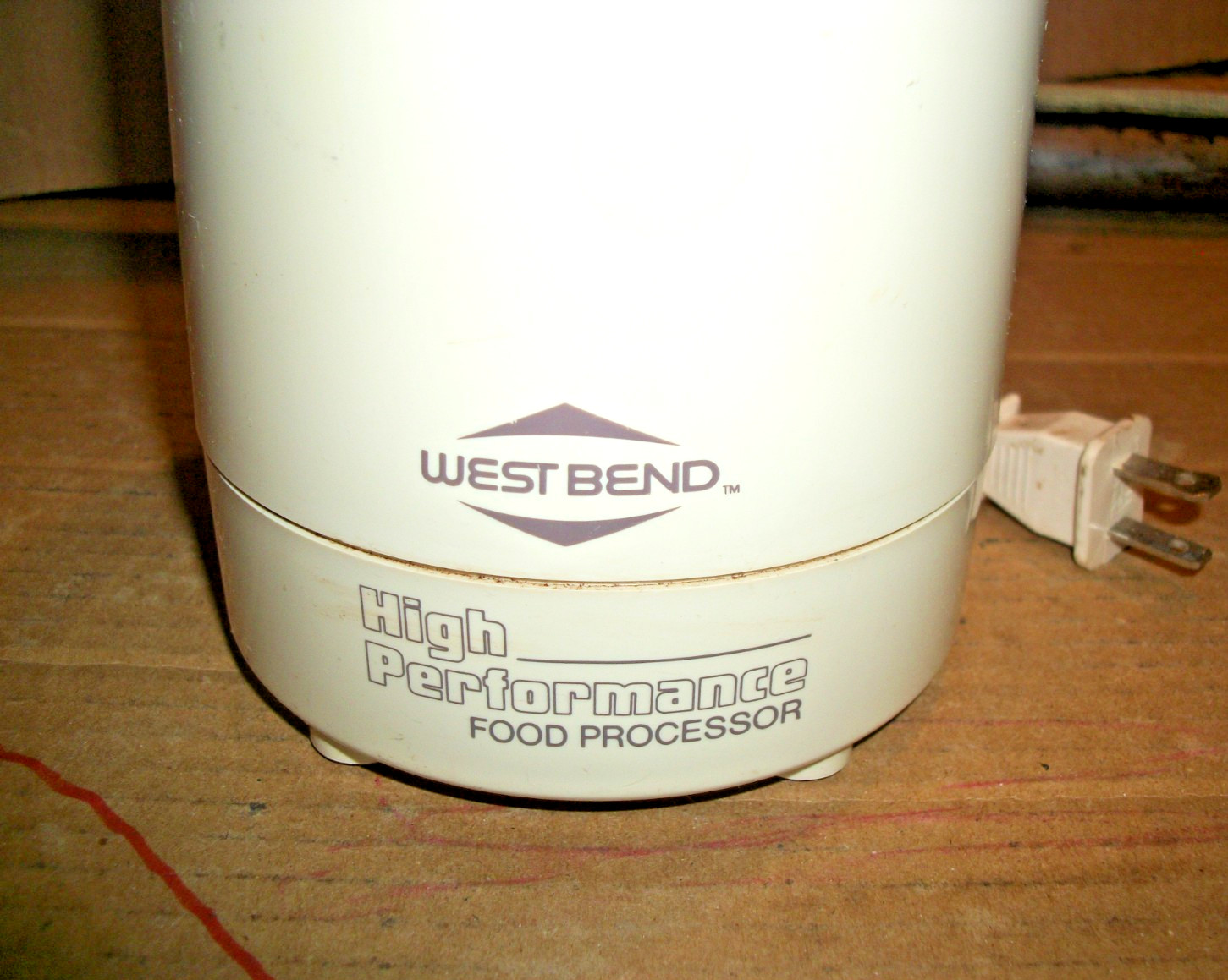 Vintage West Bend Food Chopper/Processor Replacement Motor Base Only #6500