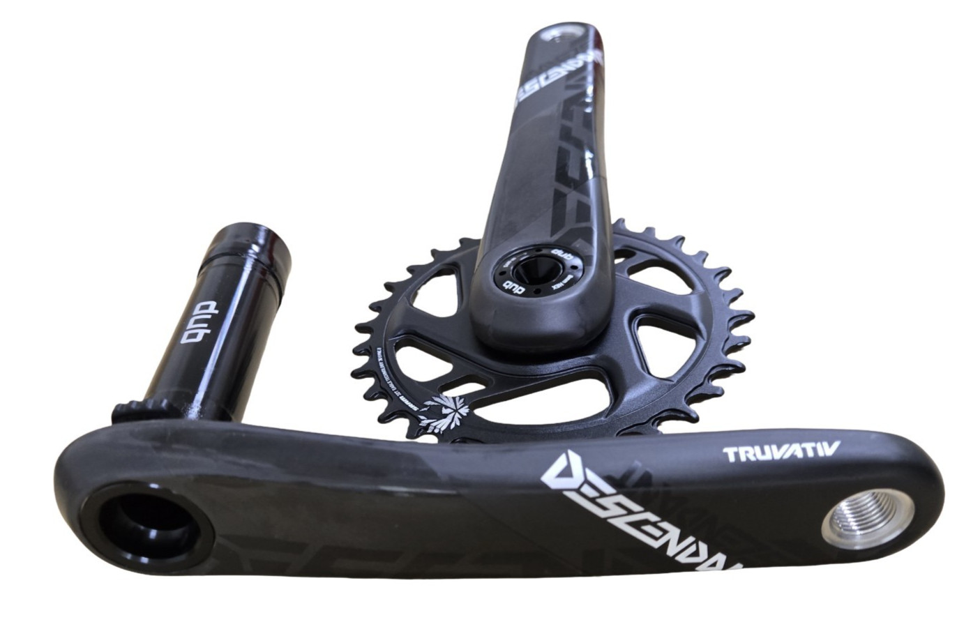 SRAM Truvativ Descendant Eagle Carbon Crankset 12 Speed 32t 170mm DUB Boost MTB