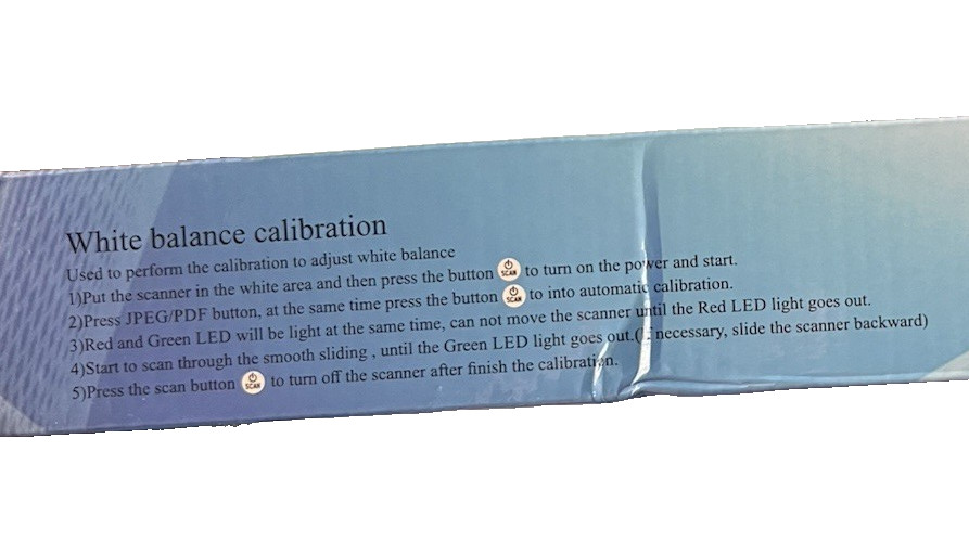 Sinmark Wand Portable Scanner Compact PS-U1