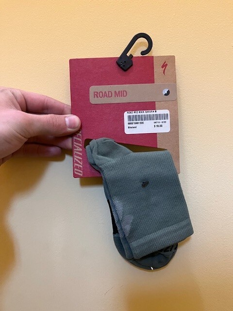 Specailized Road Mid Sock OakGrn Size Small