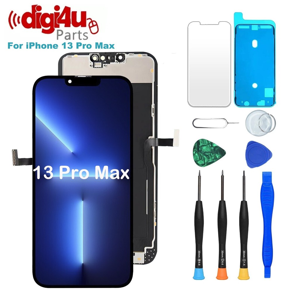 Screen Replacement For iPhone 13 Pro Max LCD Display Touch Digitizer Repair Kit