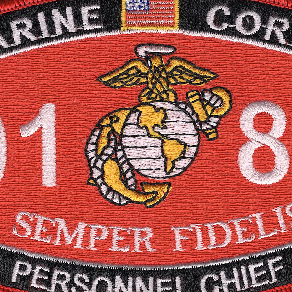 0182 Personnel Chief MOS Patch