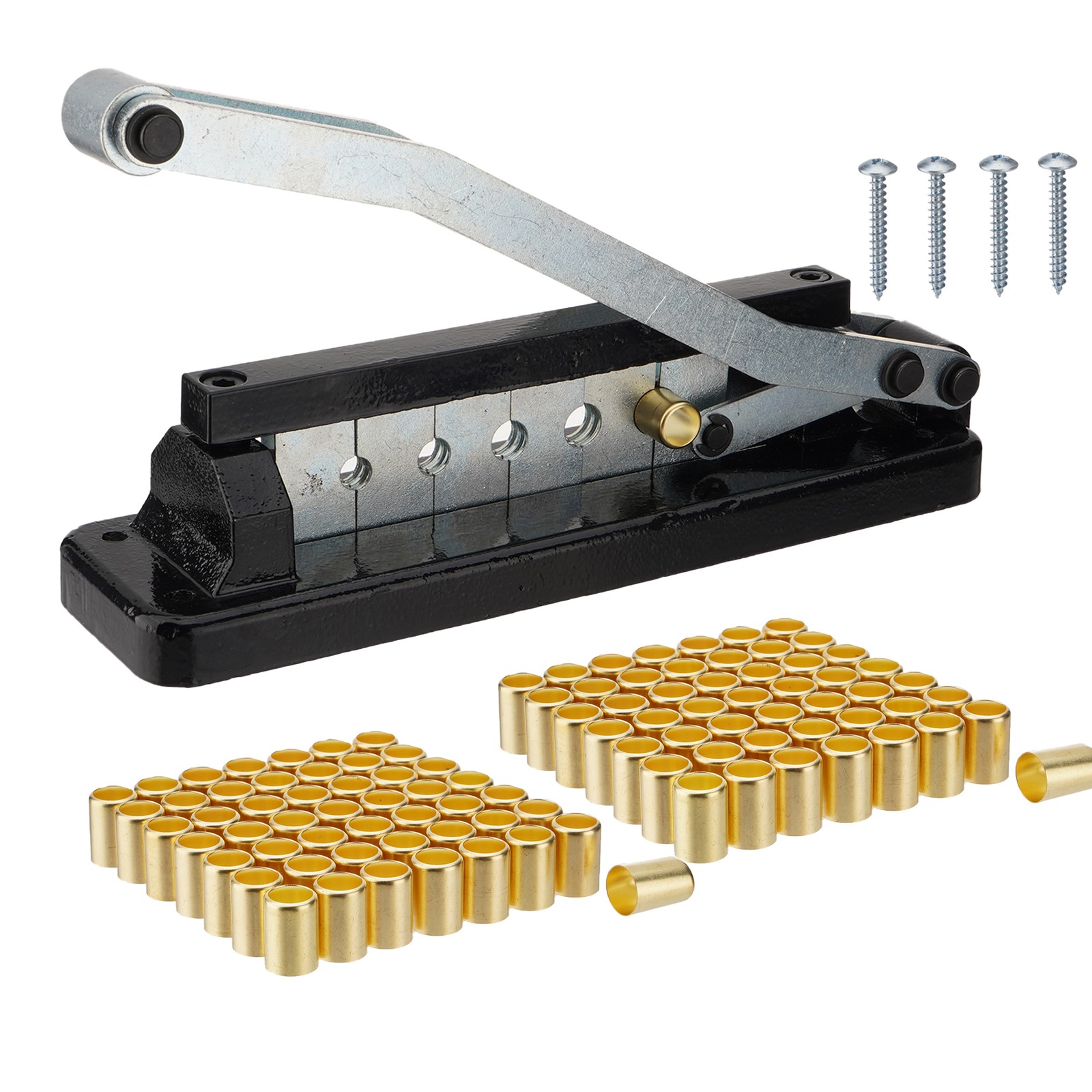 H8-KIT1 Heavy Duty Bench Hose Ferrule Crimper Crimping Tool 5 Dies W100 Ferrule