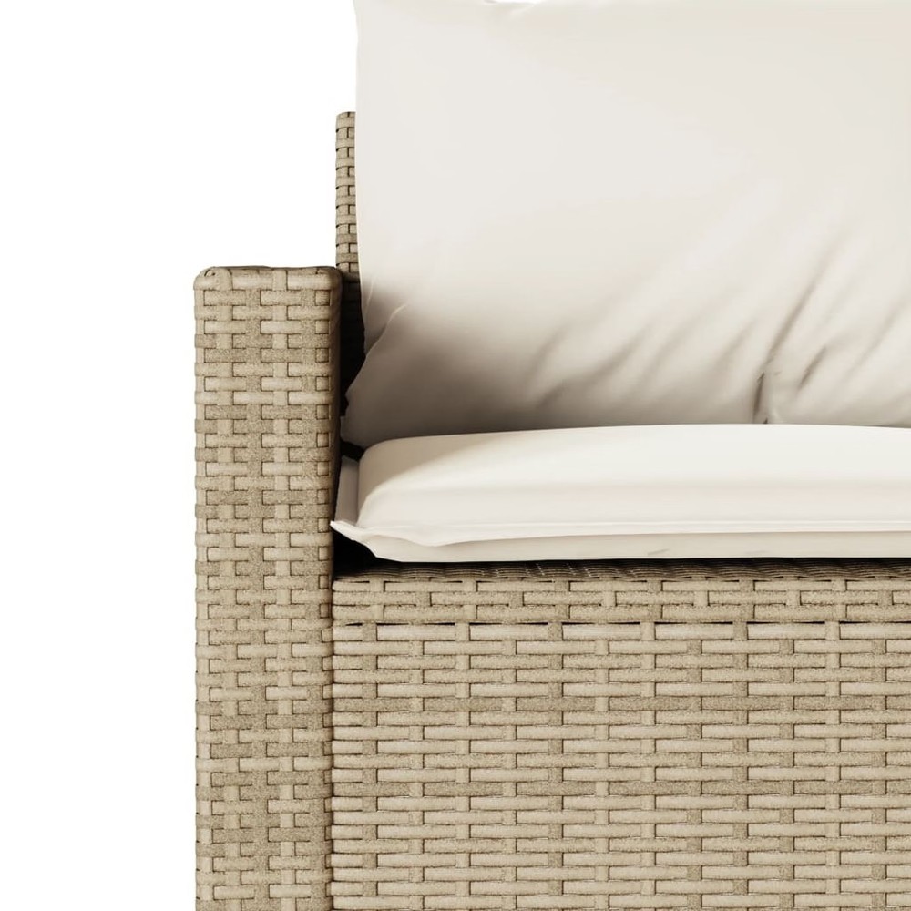 Garden Sofa Beige, Cream White