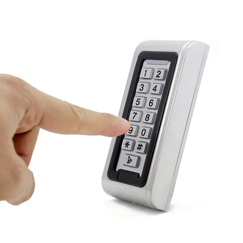Access Control Keypad Stand Alone Door Metal Wired Password Pin Code Security