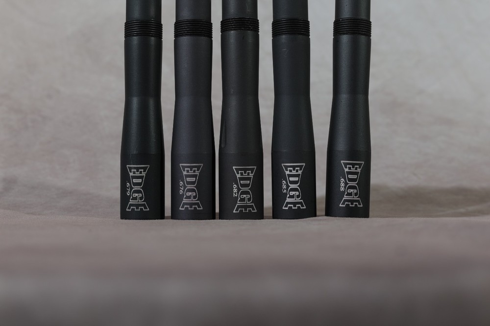 Tippmann A5 EDGE Paintball Barrel Backs-Black