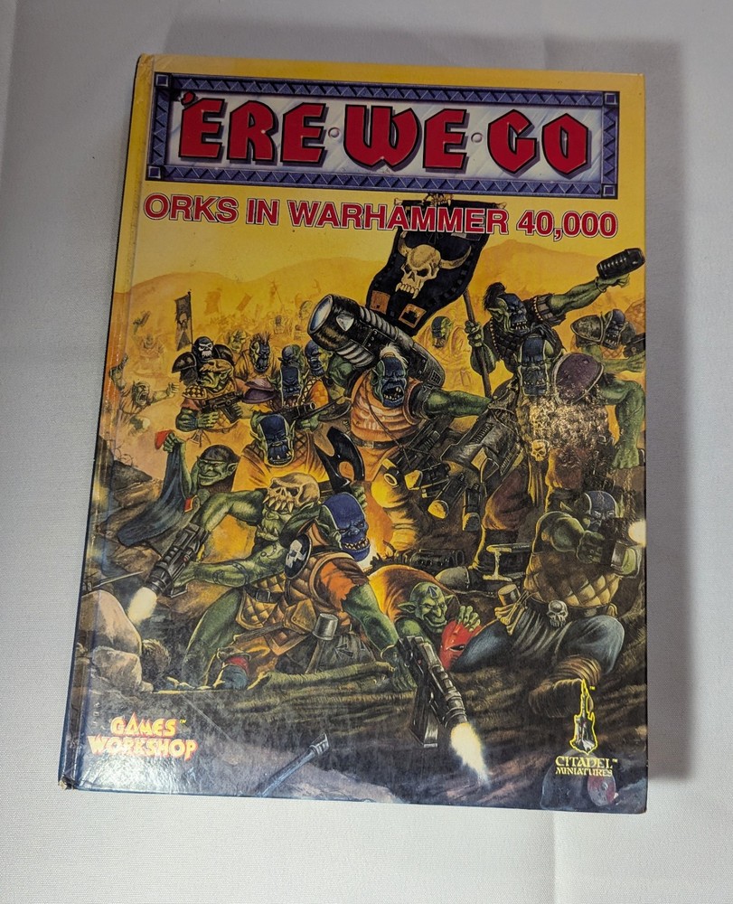 OOP Citadel / Warhammer 40k / Rogue Trader Space Orks 'Ere We Go Workshop Book