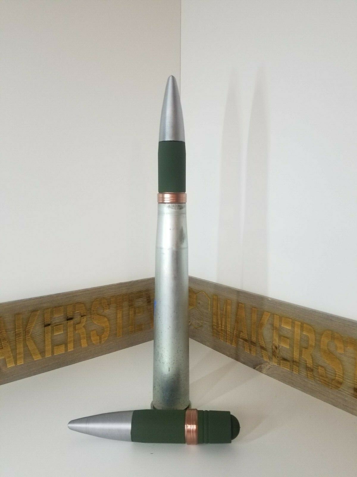3D Printed 40mm BOFORs L70 Replica - Lifesize! FAKE - Hand Stamped Stencil
