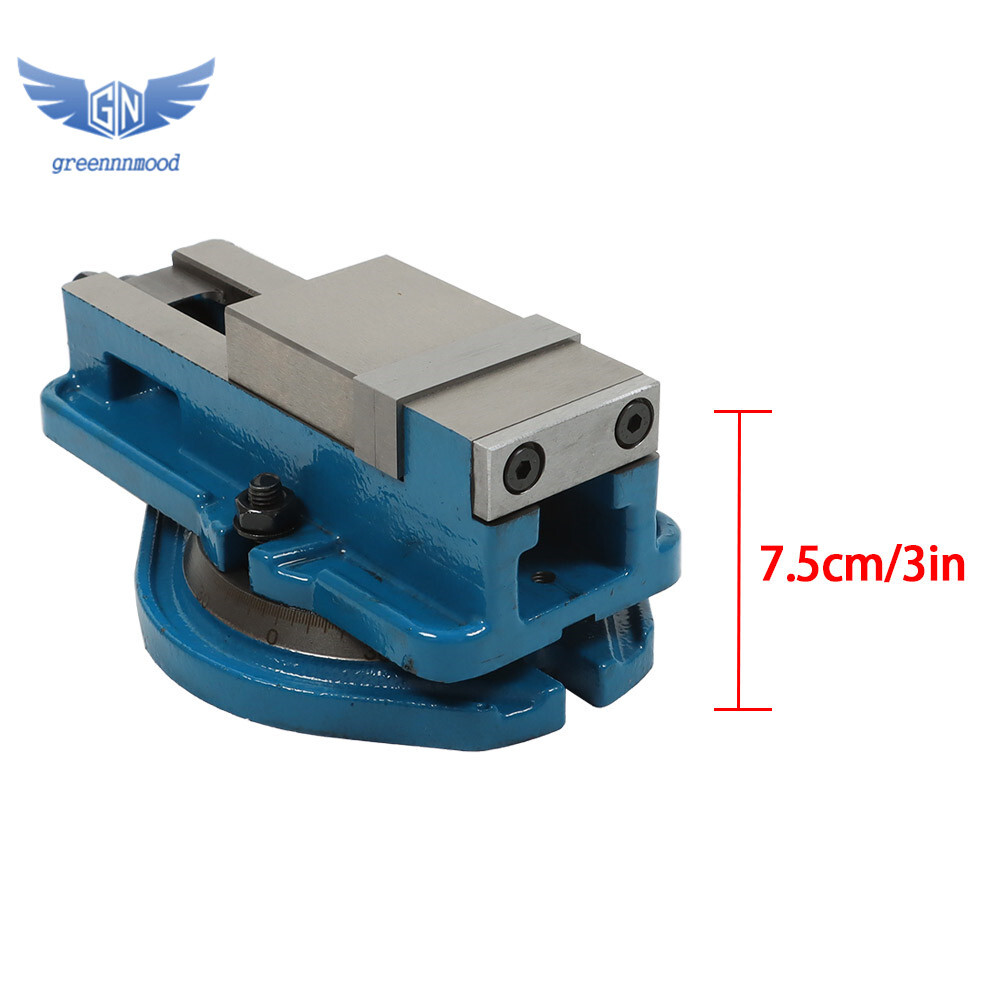 2" Precision Mill Vise 360 Degree Swiveling Base Replacement for Milling Shaping
