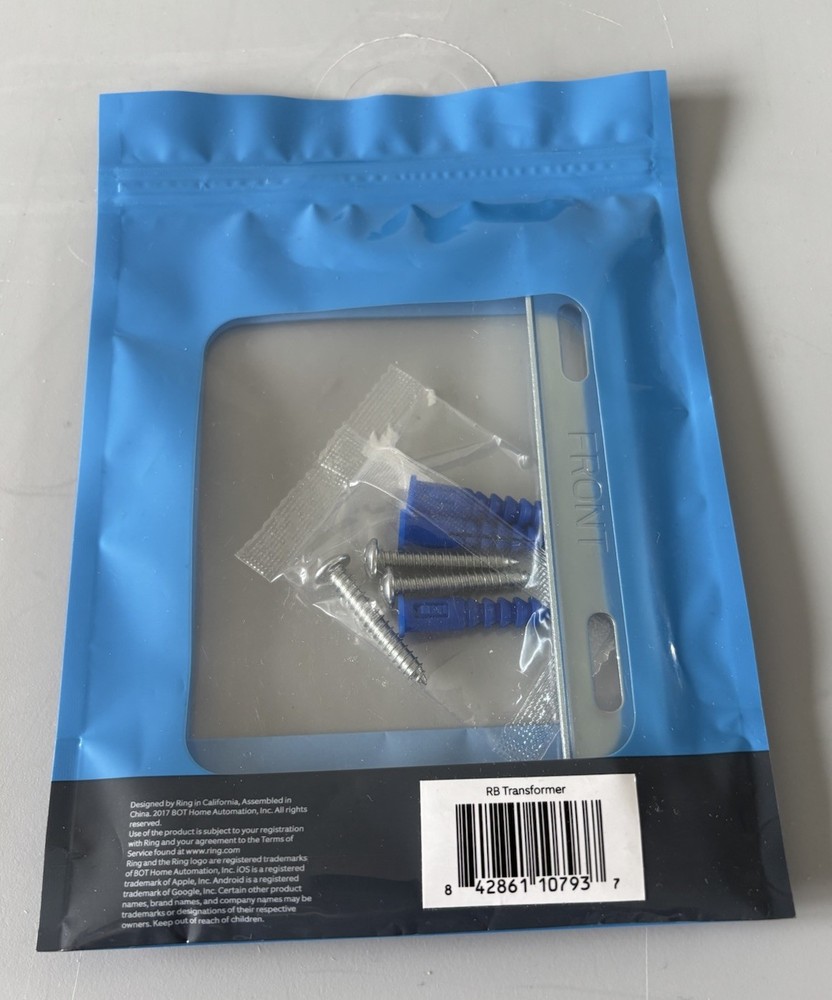 RING RB Transformer Mounting Kit Pack New
