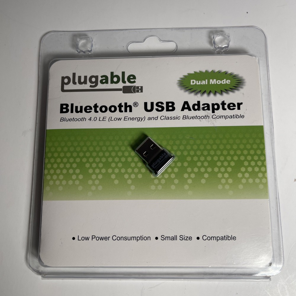 Plugable Bluetooth USB Dual Mode 4.0 Low Energy Micro Adapter NEW
