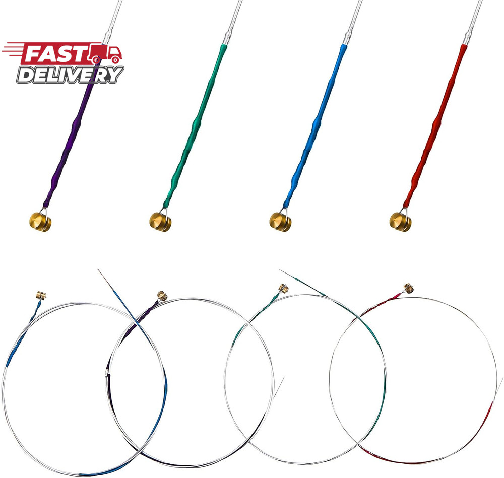 Yeshone 8 Pieces Violin Strings Universal Full Set (G-D-A-E) 4/4 Violin Universa