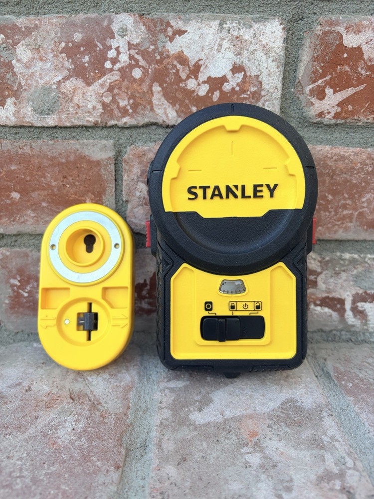 Stanley Self-Leveling Wall Mount Laser 10 Ft Range Laser Level Tool STHT77149