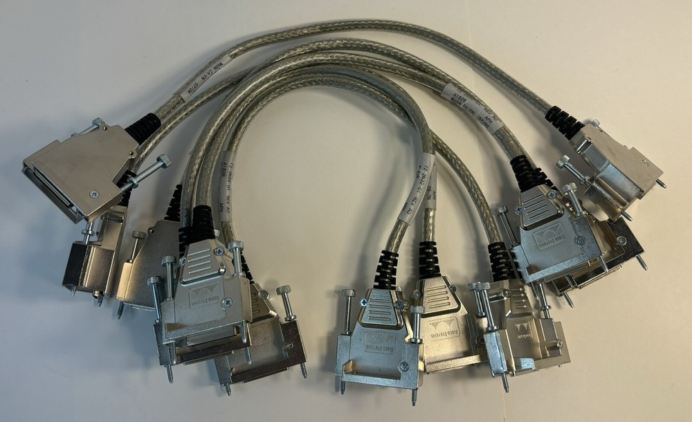Lot of 6 Cisco 72-2632-01 Stackwise Stacking Cable 50cm CAB-STACK 50CM 41826
