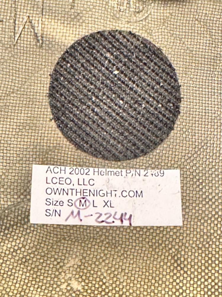 RARE OLDGEN Gentex Midcut 2002 SOF Gunfighter Helmet Custom Size M DEVGRU DELTA