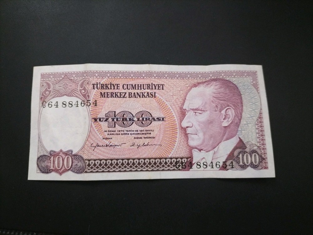 Turkey 100 Lira 1978