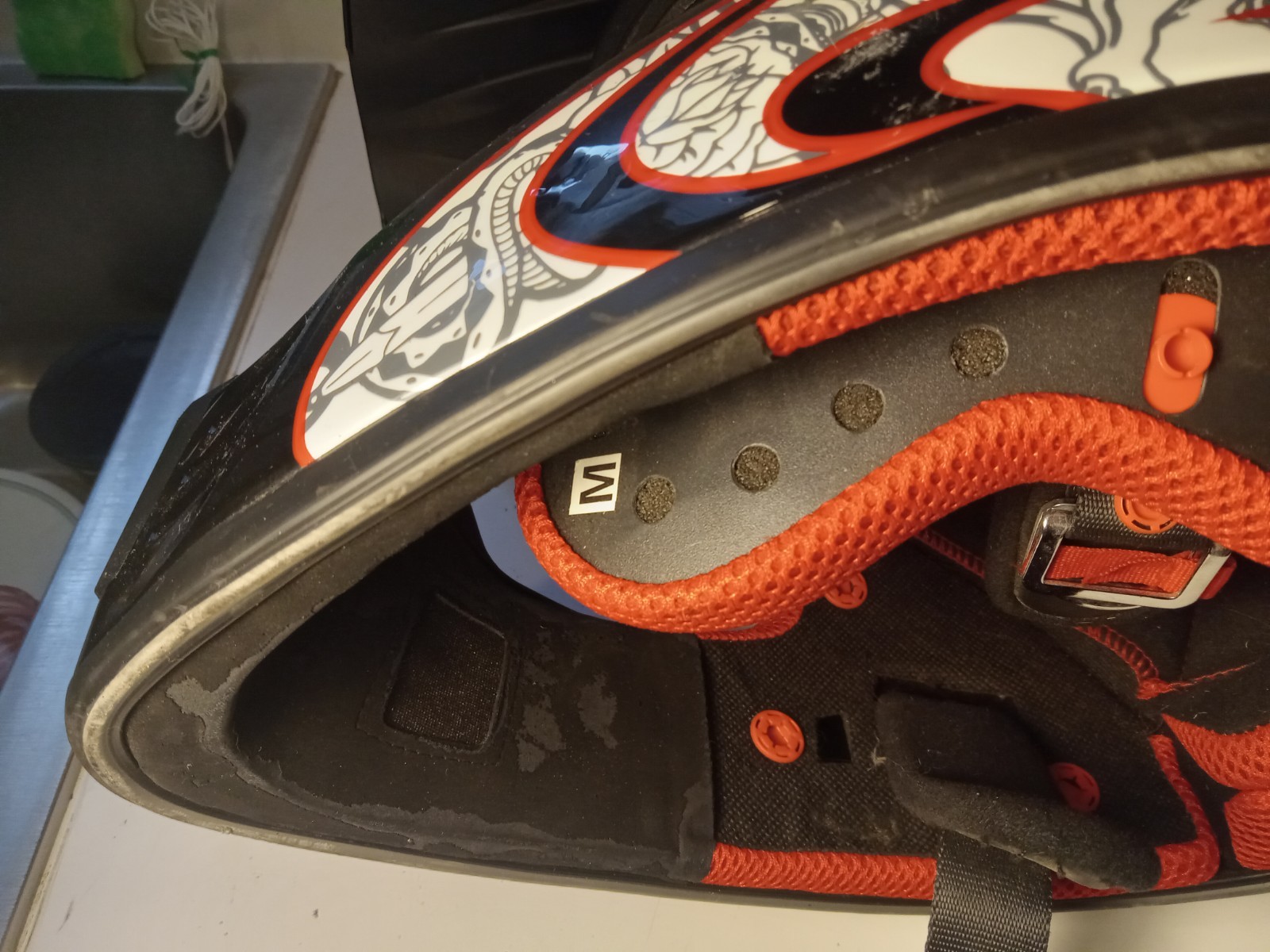 Vintage Bell Racing Helmet Japanese Design SC-R Size M Motorcross