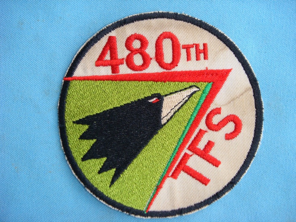 VIETNAM WAR PATCH, US 480th TACTICAL FIGHTER SQUADRON