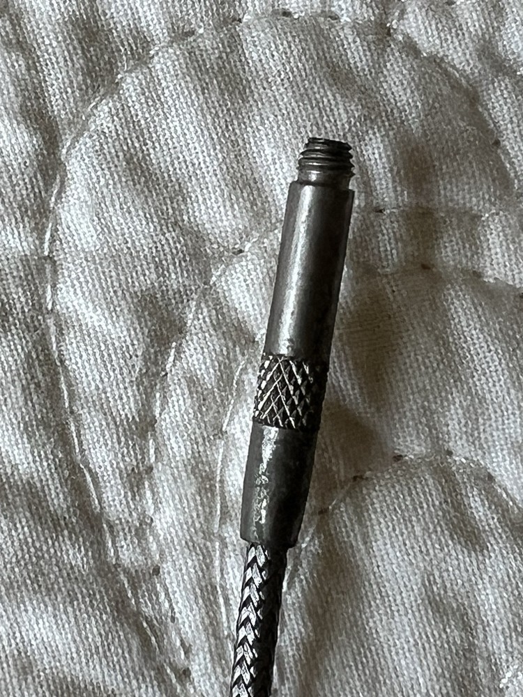 "/Kodak Shutter Release Cable 6"" Metal Straight Thread Medium Format Camera