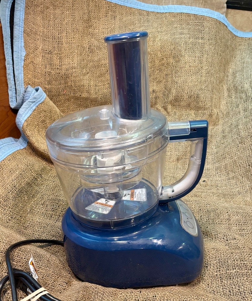 Kitchen Aide food processor KFP750 Dark Blue Excellent running condition
