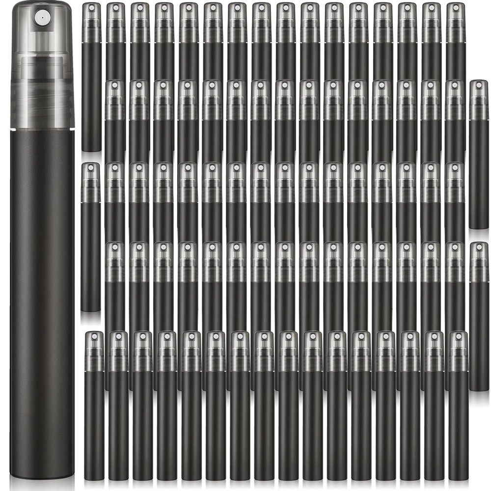 10ml Travel Perfume Spray Bottles Refillable Mini Plastic Atomizers 100pc