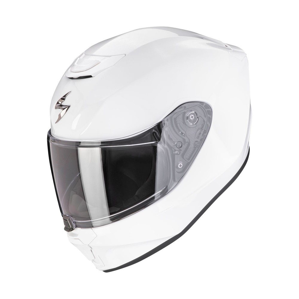 Scorpion Full Face Helmet EXO-JNR Solid White Size: M ECE 22.06