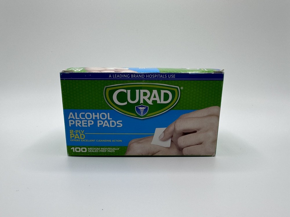CURAD - Alcohol Prep Pads - 100 Count