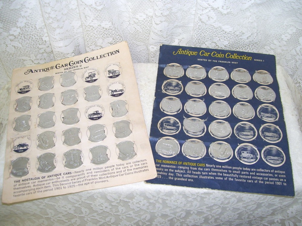 Sunoco Car Coin Collection 1969 Franklin Mint
