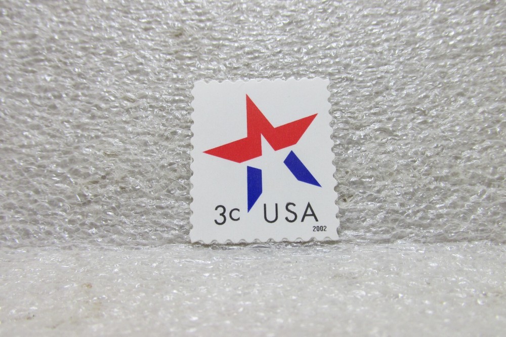 2002 U.S. MNH 3c STAR SCOTT #3613