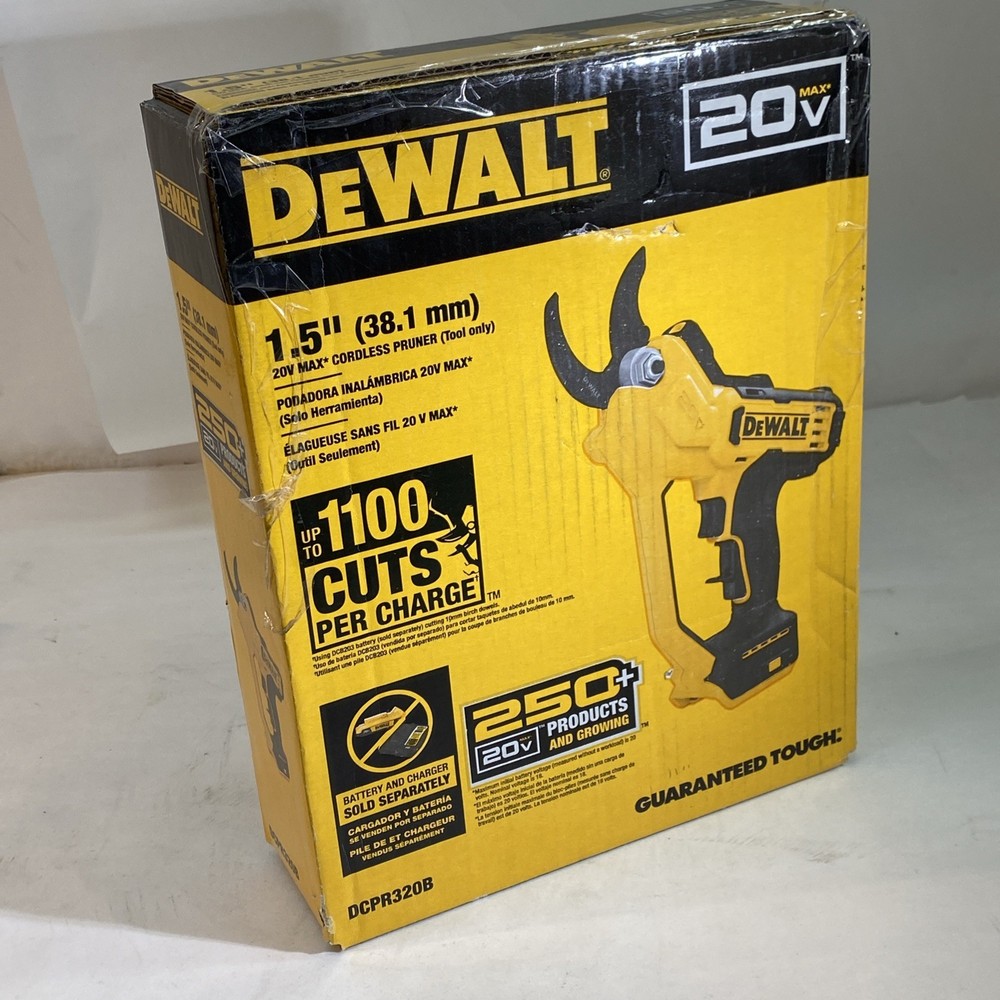 DCPR320B 20V MAX Cordless Battery Powered Pruner (Tool Only)