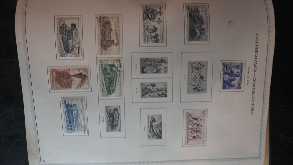 Czechoslovakia nice collection in album