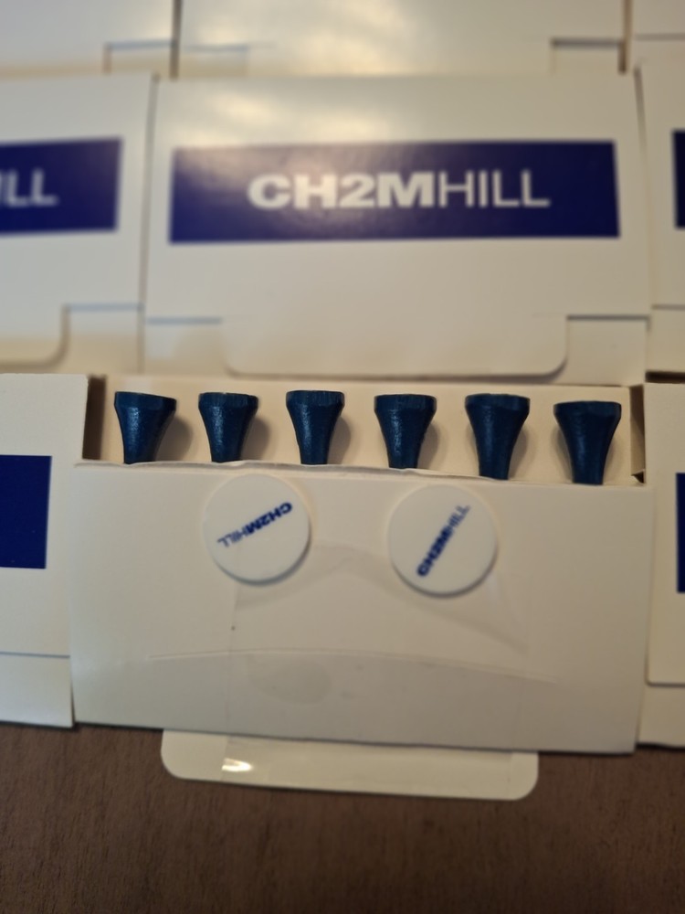 Golf Tees And Markers 12 matchbook sets CH2MHILL