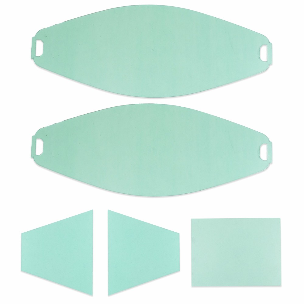 Replacement 180 Panoramic Welding Helmet Protective Lens - Outside and Inside
