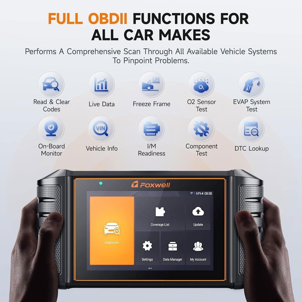 For Nissan Bidirectional Automotive OBD2 Scanner Car Diagnostic Tool E-CU Coding