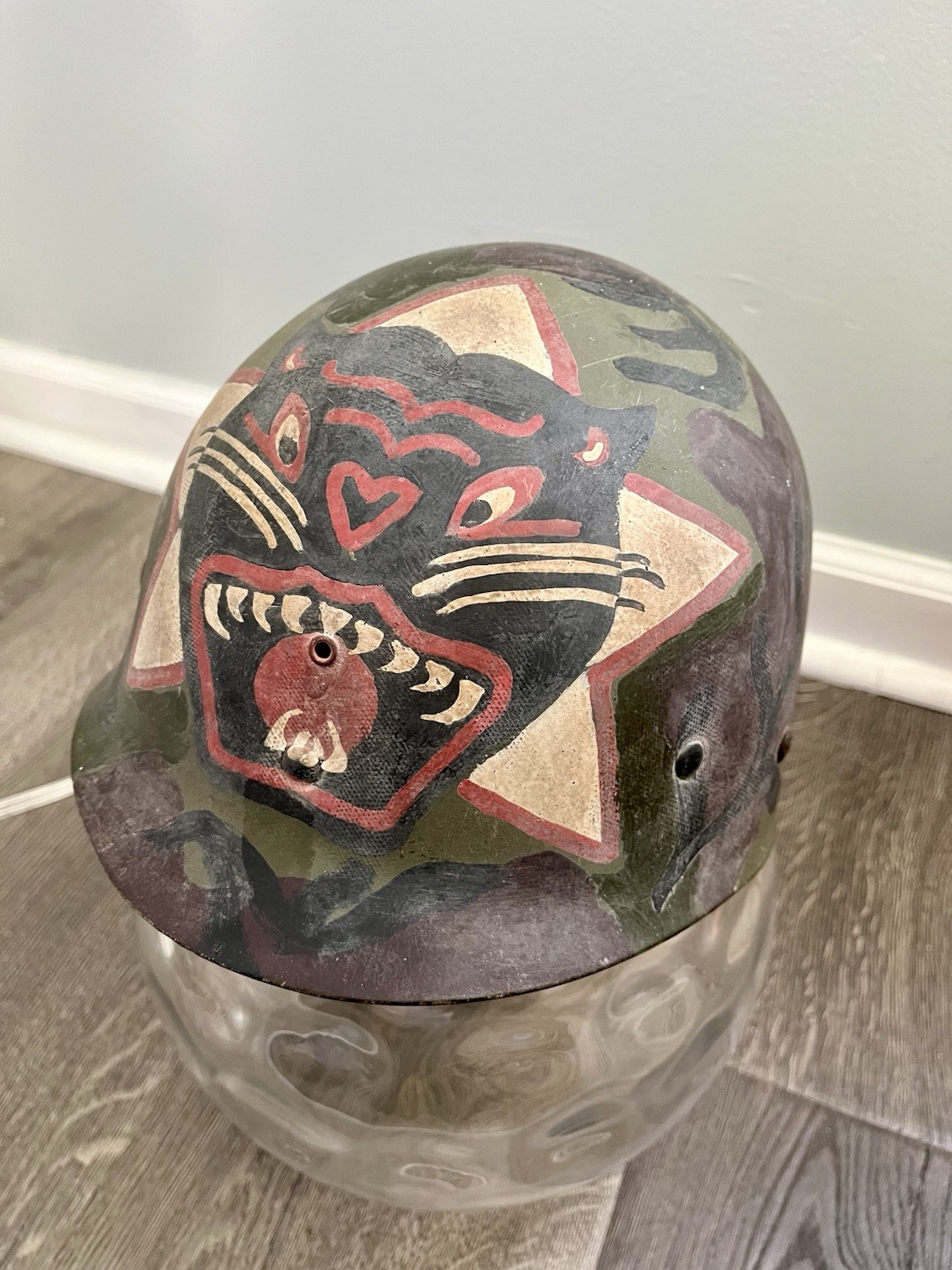 Vietnam Era ARVN Ranger M1 Helmet Complete WW2 w/Liner Dated 1968 Rare