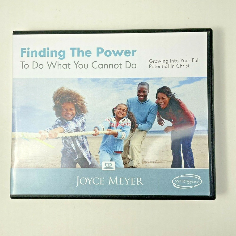 Joyce Meyer Finding the Power Synergy Ed 1 DVD 2 CD Teaching Notes