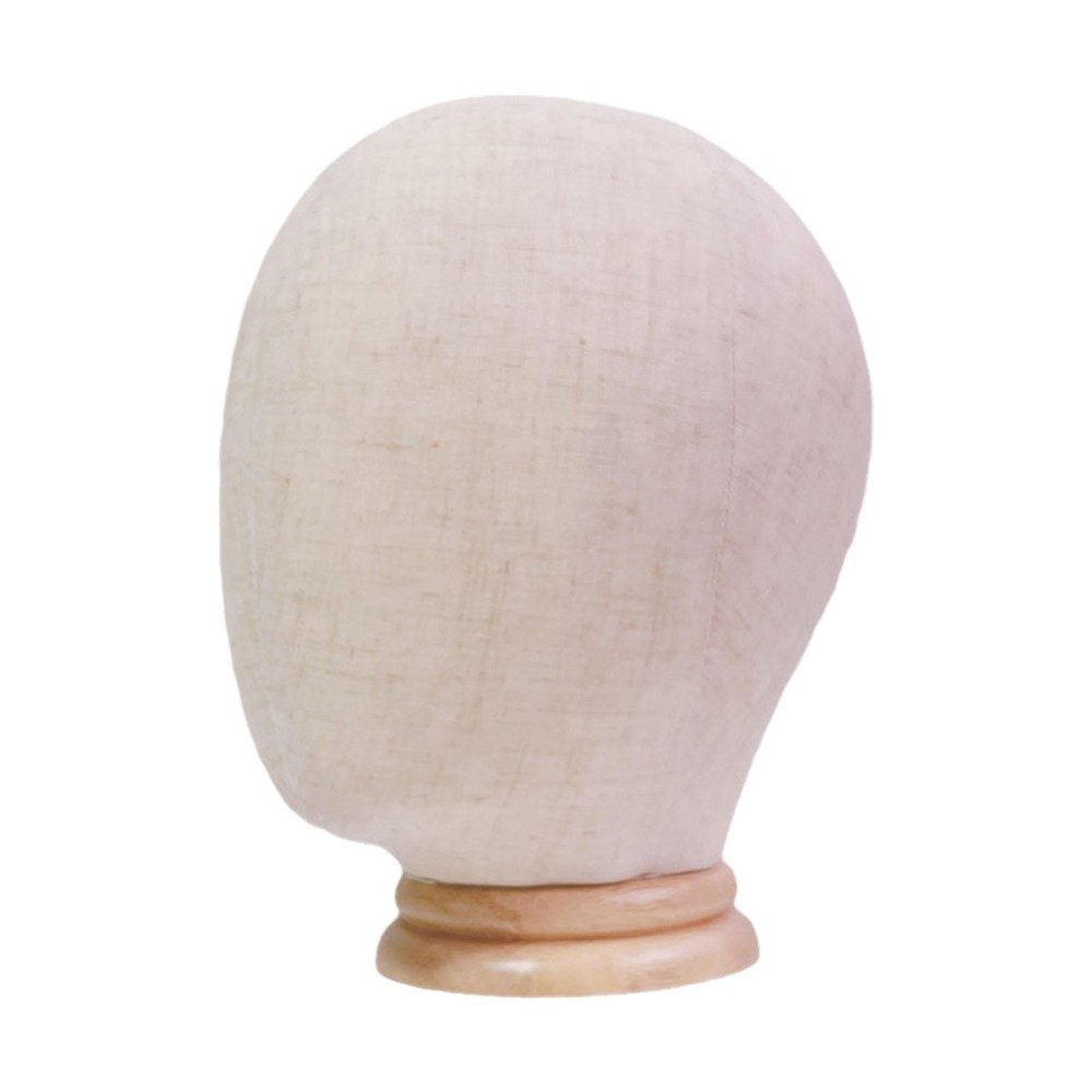 Wig Display Head Caps Storage Rack Multipurpose Linen Manikin Head Styling
