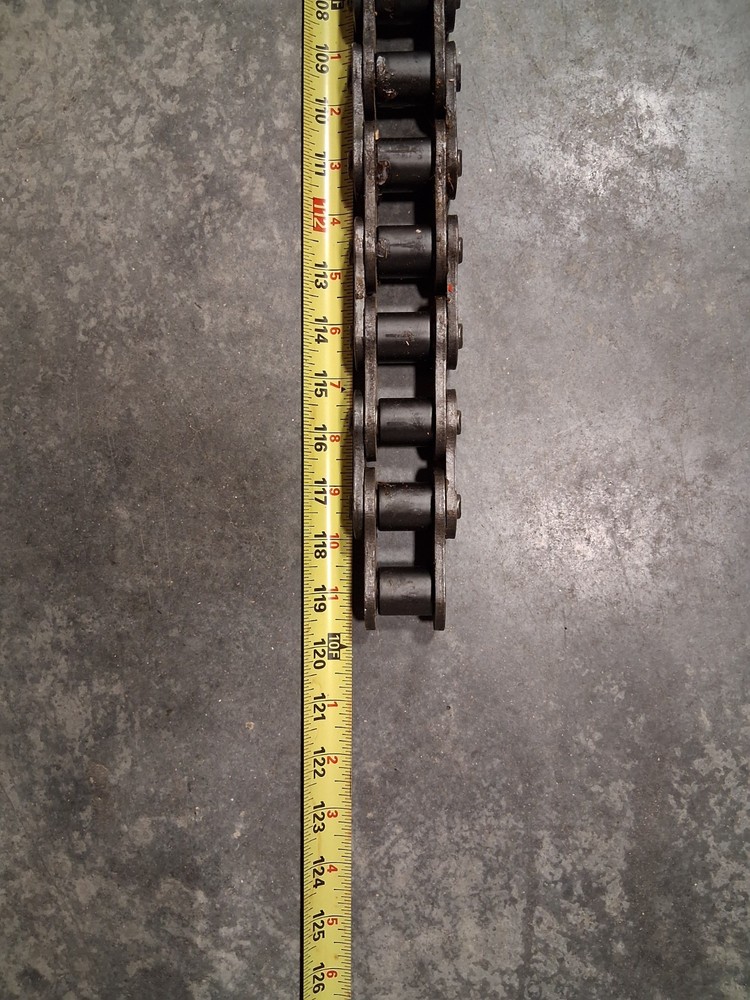Linkbelt riveted 120 riv roller chain 10' without master link