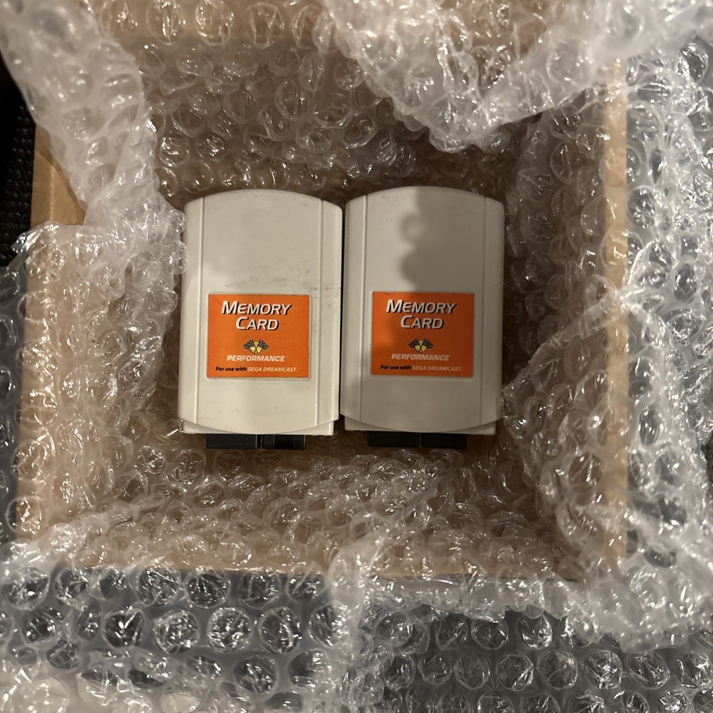 Sega Dreamcast Performance Memory Cards Exc Condition!