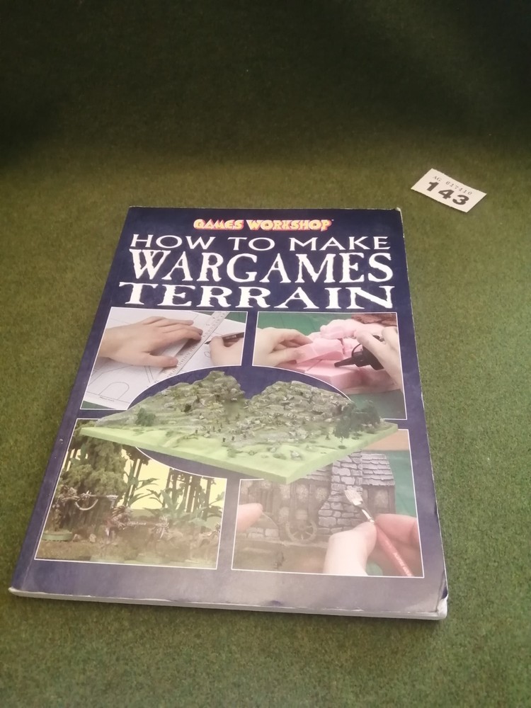 Games Workshop How to Make Wargames Terrain OOP Print Paperback Book