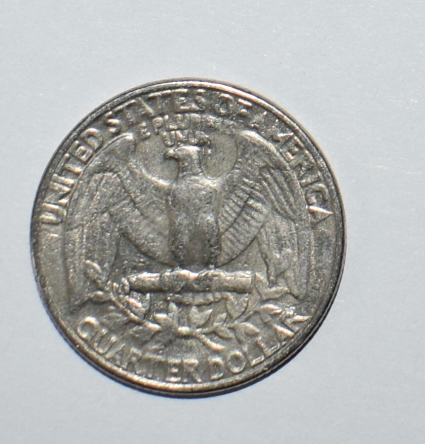 1981 P Quarter Filled Mint Mark Filled Lettering, Die Clash, DD Multi Error