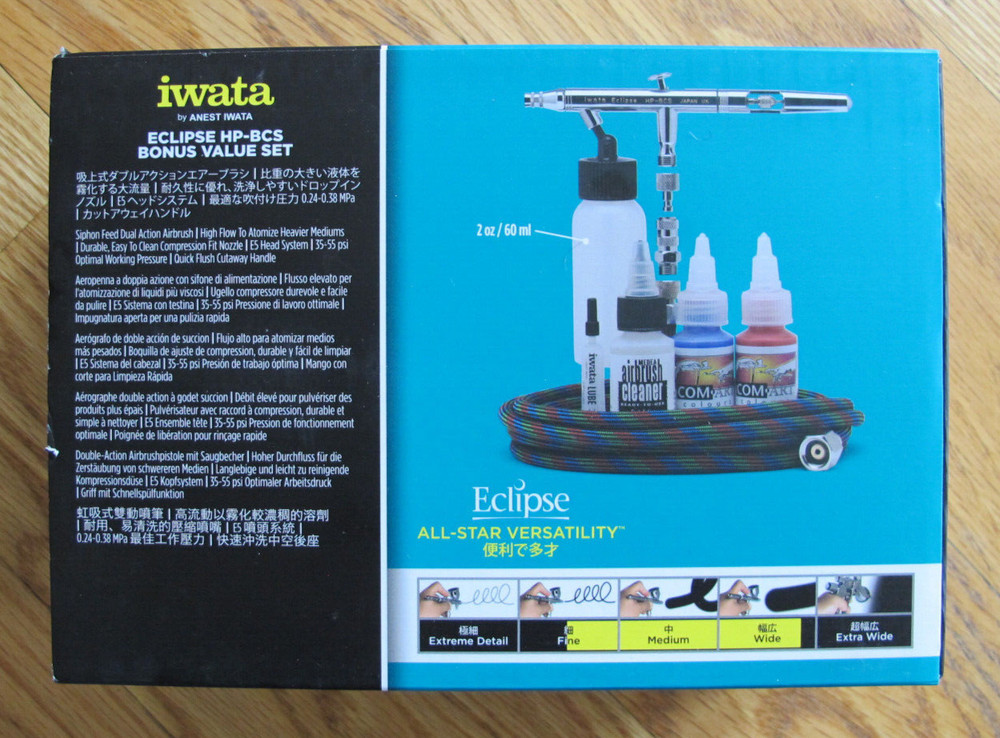 Iwata Eclipse HP-BCS Dual Action Airbrush ECL2002