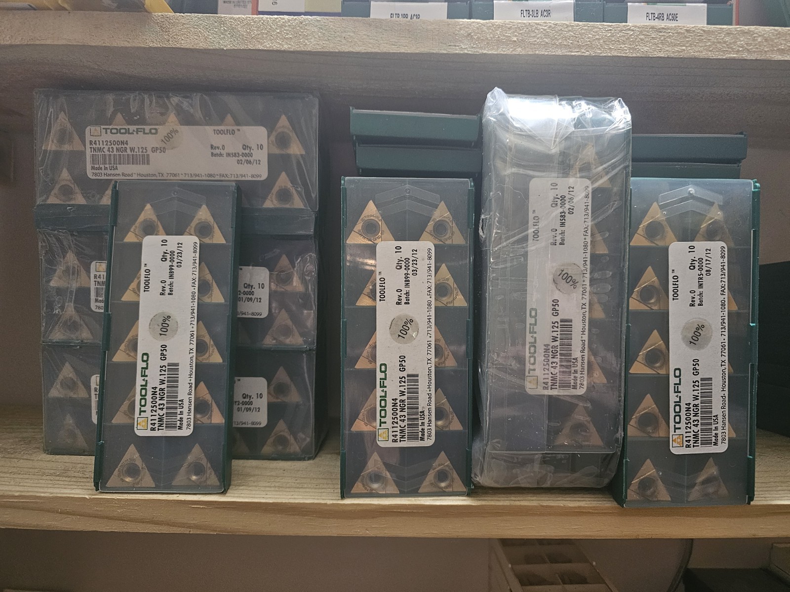 Tool-Flo TNMC 43 NGR W1.25 GP50 Industrial Indexable Inserts