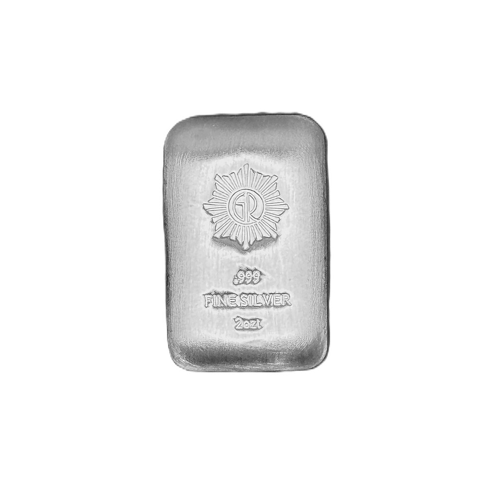 2 oz Silver .999 Cast Bar