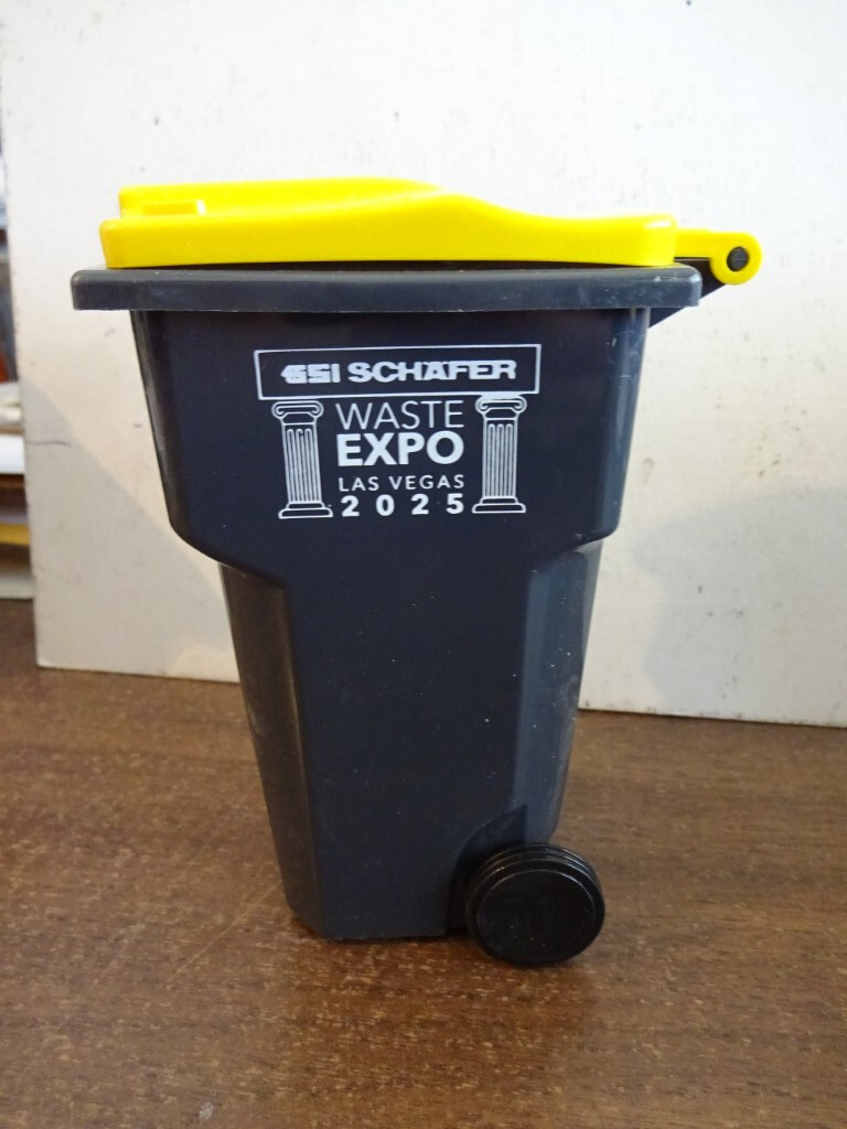 2025 LAS VEGAS WASTE EXPO GARBAGE TRUCK BIN PLUS FREE SHIPPING!