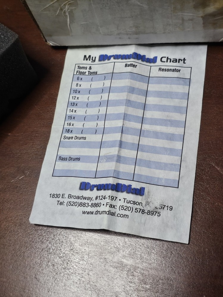 DrumDial Precision Analog Drum Tuner