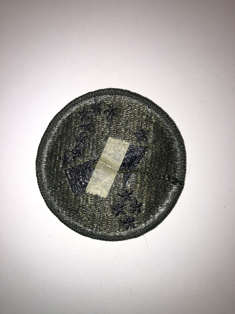 Pacific Ocean Area Command Subdued U.S. Army Shoulder Patch Insignia