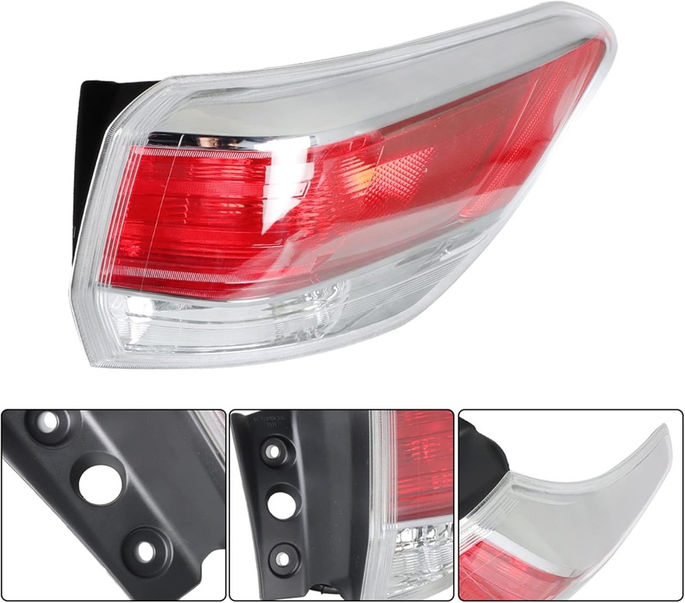 Right Tail Light Passenger Side Rear Brake Tail Lamp Replacement for